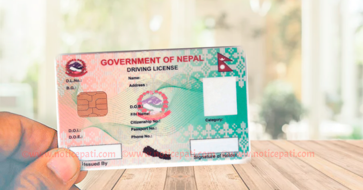 driving license nepal