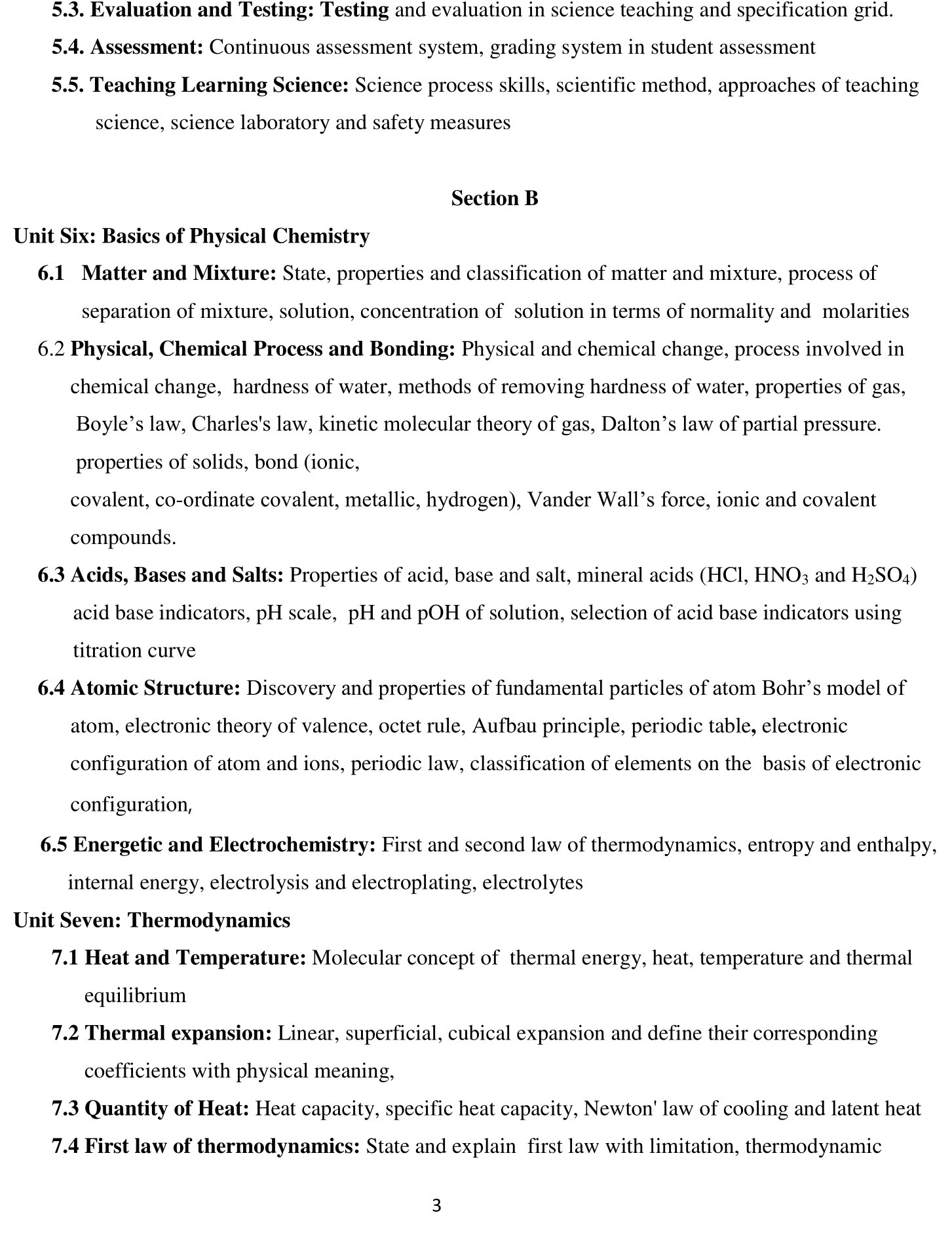 Shikshak Sewa Aayog Curriculum of Lower Secondary Level Science Subject:- We will put the Shikshak Sewa Aayog lower secondary level Science Subject Exam syllabus in this post.
